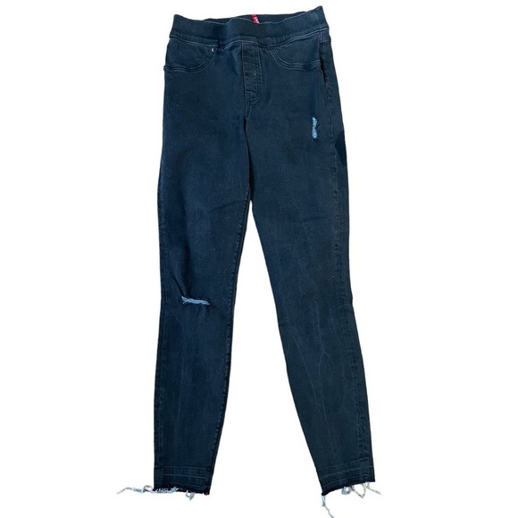 SPANX Distressed Ankle Skinny Jeans - Small - Picture 2 of 16